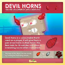 See recipe tree for crystal block. Growtopia What S The Devil Horns Check Out This Facebook