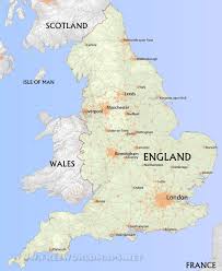 Albion is now applied to england in a more poetic capacity. England Maps By Freeworldmaps Net