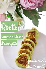 Rostis Aux Pommes De Terre Et Courgettes Cuisinez Pour Bebe Recette Aliments Pour Bebe Faits Maison Repas Pour Bebe Faits Maison Galette Pomme De Terre