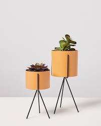 Lanpu tall pedestal metal plant stands, display rack cylinder tables for parties,corner storage shelving, flower pot holder indoor outdoor for garden, patio, balcony, living room (black) 4.7 out of 5 stars 12 Pedestal Plant Pots Oliver Bonas