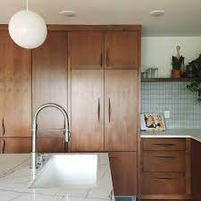 The mid century modern kitchen's obsession with minimalism and clean lines is especially true of cabinetry. A Gorgeous Mid Century Modern Kitchen Remodel Architectural Digest