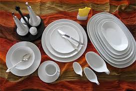 Serviciu de masa luminarc 19 piese, quadrato, alb/negru. Set Serviciu Rotund Buy In Alba Iulia On RomanÄƒ