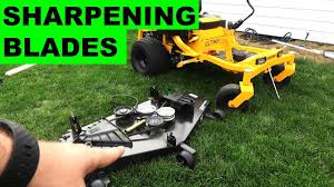 Maybe you would like to learn more about one of these? Cub Cadet Ultima Zt1 Sharpen Blades Remove The Deck And Release The Hydros Youtube