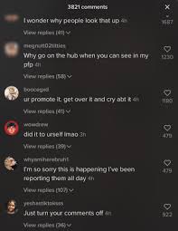 Tiktok comments is a very important metrick for your tiktok promotion, the more users leave comments on your page, the more your page seems alive and user involvment rate grows. Tiktoker S Underage Nudes Used To Harass Her