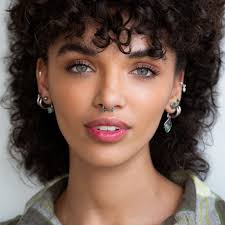 Opal Septum 16GA Implant Grade Titanium Circular Barbell With Opal Claw  Ends