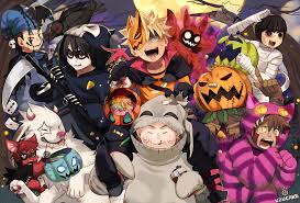 Naruto Happy Halloween By Uzucake On Deviantart Anime Halloween Anime Naruto Wallpaper