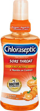 Chloraseptic Citrus Sore Throat Spray