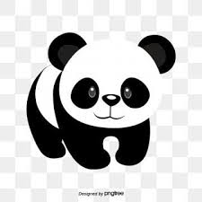 Black And White Panda Wallpaper Animal Lovely National Treasure National Protection Of Animals Panda White Black Animal Clipar In 2020 Cute Panda Wallpaper Black And White Cartoon Little Bear Cartoon