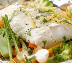 Kabeljau Mit Gemuse In Alufolie Kabeljau Rezept Kabeljau Fisch Mit Gemuse