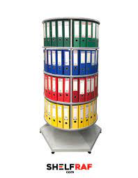Rotary file cabinets or rotary files are rotating shelving cabinets that keep records secure while giving access to two sides of files. Rotating File Cabinet 92 B Stationery Model Shelf Raf
