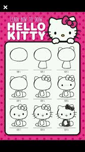 How To Draw Hk Hello Kitty Drawing Kitty Drawing Hello Kitty