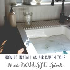 how to install an air gap in your ikea