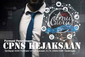 Formasi lulsuan sma/smk/ma dapat masuk sebagai pegawai negeri untuk beberapa posisi. Formasi Penerimaan Cpns 2019 Kejaksaan Terdapat 2000 Formasi Lulusan Sma Smk Sederajat