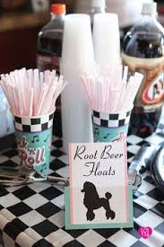Talk about an easy centerpiece idea. 31 Grease Themed Parties Ideas Grease Themed Parties Grease Party 50s Theme Parties