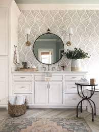 See more ideas about master bathroom, bathrooms remodel, bathroom design. How To Transform Your Bathroom With Wallpaper Our Vintage Nest