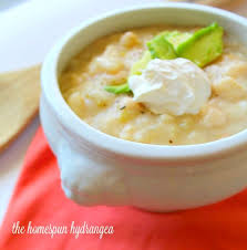 Add the onions and garlic and saute for 10 minutes, or until onions are tender. White Chicken Chili Recipe The Homespun Hydrangea