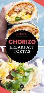 This Simple Chorizo Breakfast Torta Is Packed With Flavor And Hearty Enough To Keep Y Breakfast Recipes Easy Mexican Breakfast Recipes Breakfast Brunch Recipes