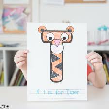 It has a number of useful tools, functions and wiz. Animal Alphabet T Is For Tiger Craft