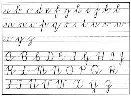 This page shows an example of the letter a. Handwriting Practical Pages