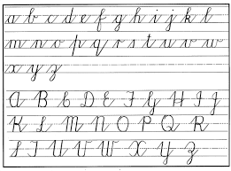 Demonstrate that the flag is like the manuscript and moves forward in the direction in which we write. Handwriting Practical Pages