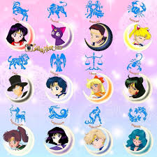 Sailor Soldier S Zodiac Signs Moon Zodiac Sailor Moon Sailor Moon Stars