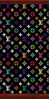 Free download louis vuitton computer wallpaper hd. Mod The Sims Black Rainbow Louis Vuitton Wallpaper With Crown And Kick Molding