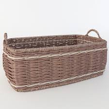 Wicker Basket With Handles 3d Model Wicker Baskets With Handles Wicker Basket