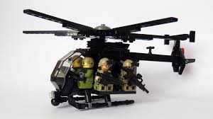 Let's build lego helicopter with 10696 lego® medium creative brick box.about lego classic 10696:pieces: Moc Lego Mh 6 Little Bird Md Helicopter Building Instructions Black Hawk Down Inspired Lego Military Lego Army Lego Helicopter