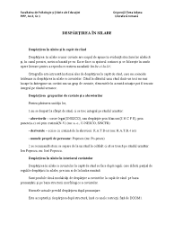 Despartirea în silabe a cuvintelor se face după următoarele reguli: Despartirea In Silabe Docx