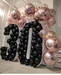 Things To Do For Your 30th Birthday In Florida Party Ideas 30th Birthday Balloons Birthday Balloon Decorations Birthday Balloons