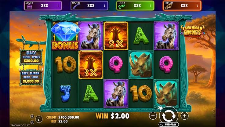 Savannah Riches (Pragmatic Play) Slot Review & Demo