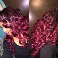How I Got My Hair Burgundy Red Without Bleach Burgundy Hair Magenta Hair Colors Hair Color For Brown Skin