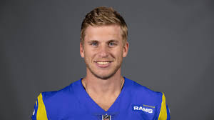 Then, anna jumped on his back and he ran up the aisle. Cooper Kupp
