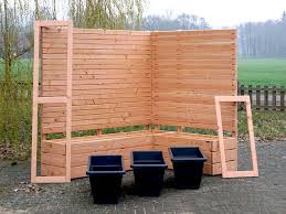 Pflanzkasten Holz Ecke Mit Sichtschutz Pflanzkasten Holz Pflanzkasten Gartenstuhle