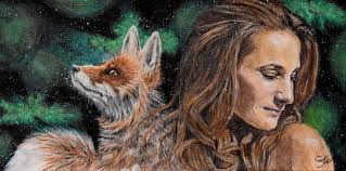 Mon ami le renard, by the artist Stessy Chenail