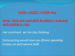I think that's pretty good too! Infinitive Or Ing Choose The Right Form The