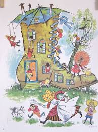 Sale Vintage Old Lady Who Lived In A Shoe Poster 1967 Old Women Teaching Posters Childrens Illustrations