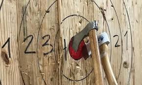 What is the best wood for axe throwing targets? Hit The Target For Grand Strand Fun At Jack Axe Throwing The Strand Myrtle Beach