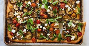 Eggplant Focaccia The New York Times Check Readers Notes First Olive Recipes Focaccia Leafy Salad