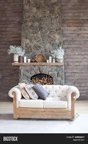 Nordic & hygge, ciudad de mendoza. Cosy Living Room Eco Image Photo Free Trial Bigstock