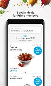 Whole foods is a chain of organic grocery stores and now associated with amazon prime. Amazon Com Whole Foods Market Appstore For Android