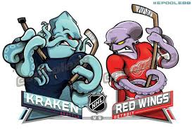 Battle Of The Nhl S Cephalopods In 2020 Nhl Detroit Red Wings Kings Hockey