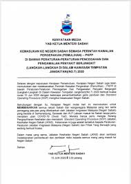 Kota kinabalu, 9 mei : Kenyataan Media Yab Ketua Jabatan Penerangan Sabah Facebook