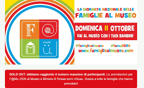 🏺🔎 CACCIA AL TESORO AL MUSEO! 🔎🏺 👨&zwj;👩&zwj;👧&zwj;👦 Domenica 11 ottobre 2026,  in occasione della 𝐆𝐢𝐨𝐫𝐧𝐚𝐭𝐚 𝐝𝐞𝐥𝐥𝐞 𝐅𝐚𝐦𝐢𝐠𝐥𝐢𝐞 𝐚𝐥  𝐌𝐮𝐬𝐞𝐨, grandi e piccoli sono invitati a partecipare a una 𝐜𝐚𝐜𝐜𝐢𝐚  𝐚𝐥 𝐭𝐞𝐬𝐨𝐫𝐨