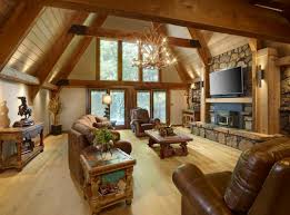 Embellishing your surroundings with holiday decorations and ornaments will. 16 Splendid Rustic Living Room Ideas For A Warm And Cozy Feeling