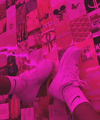 Entdecke die nike auswahl bei asos, plus kostenlose lieferung nach deutschland! Pink Aesthetic Af1s Nike Logo Wallpapers Pink Aesthetic Aesthetic Socks