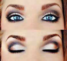Smokey Eye Makeup For Blue Eyes Step By Step Smokey Eye Makeup For Blue Eyes Steps Eye Makeup Ideas For Natural Brown Cat Cute Eyes Tutorial Purple Eye Makeup Blue Eye Makeup Makeup