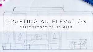 How To Draw An Interior Elevation Using A Scaled Furniture Plan. - Youtube