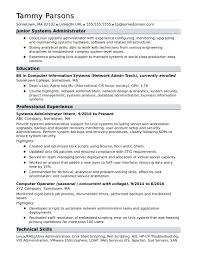 Welcome to the world of hr! Sample Resume For An Entry Level Systems Administrator Monster Com