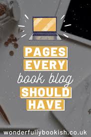 What Pages Should I Have on My Blog? 8 Essential Pages Every Book ...